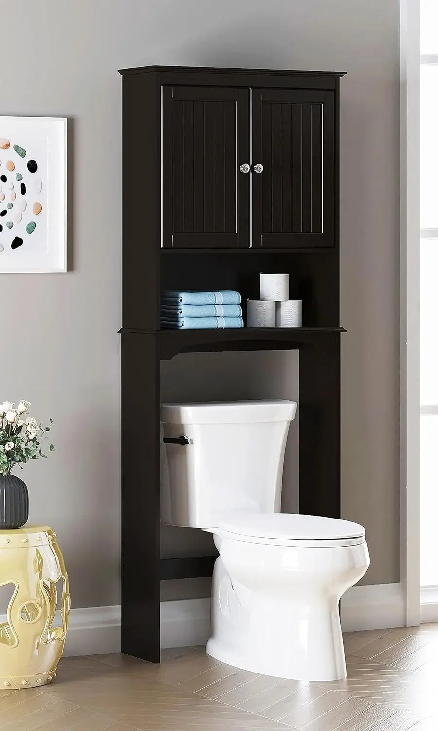 Over The Toilet Storage Cabinet, Bathroom Shelf Over Toilet, Bathroom Storage Cabinet Organizer