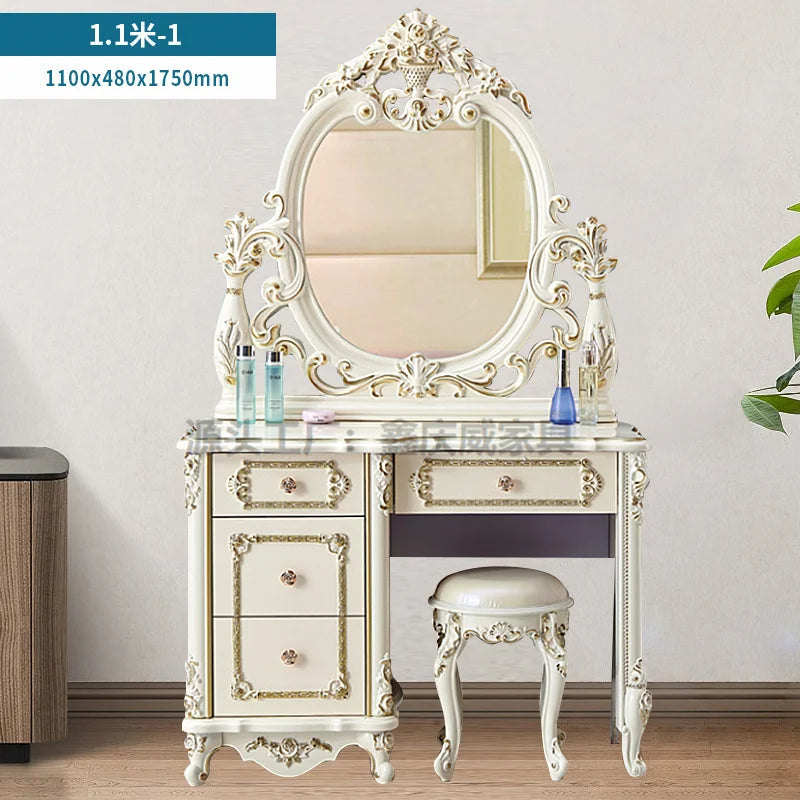 QWC Modern Vanity Table Dresser For Bedroom Storage