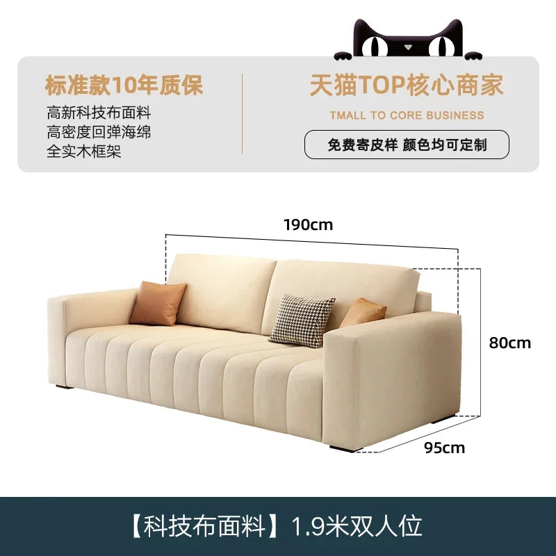 DUTRIEUX Luxury Living Room Sofa Sectional Modern Nordic
