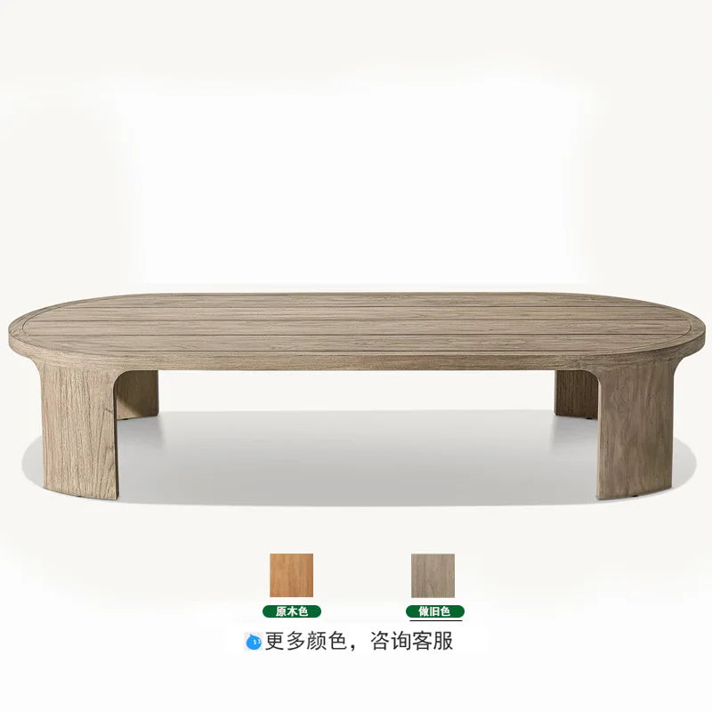 Sofas, solid teak outdoor furniture, factory direct sales, suitable for gardens, courtyards, parks and hotels; high-end sofas