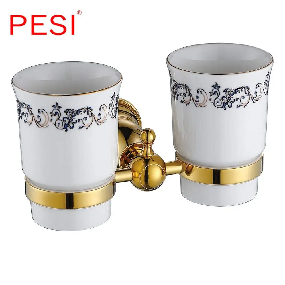 Bathroom Hardware Set Gold Robe Hook Towel Rail Bar Rack Bar Shelf Tissue Paper Holder Toothbrush Holder Bathroom Accessories.