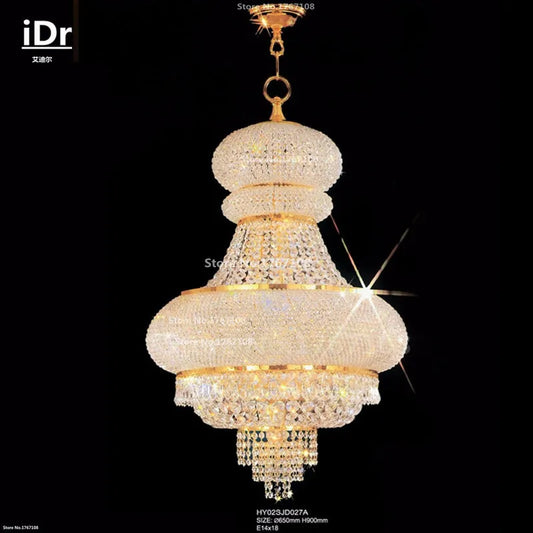 iDer Modern Lights Crystal Dome Chandeliers For Living Rooms