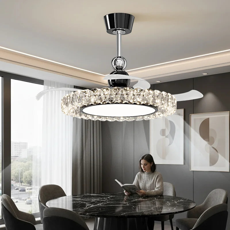 Brushed Stainless Ceiling Lamp For Living Room Foyer And Study