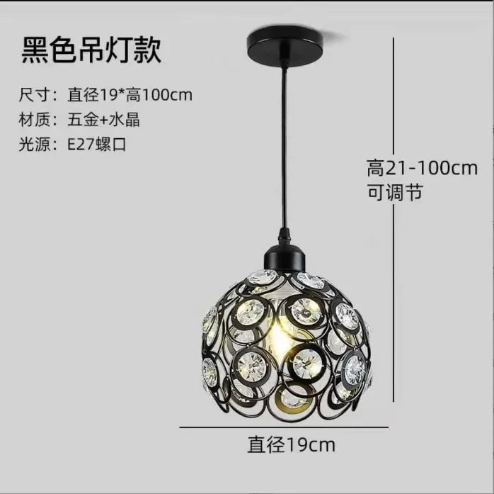 Dia 20cm Iron art Ceiling lamp Scattered light Romantic atmosphere European style Indoor lighting E27 AC 220V Art Decoration