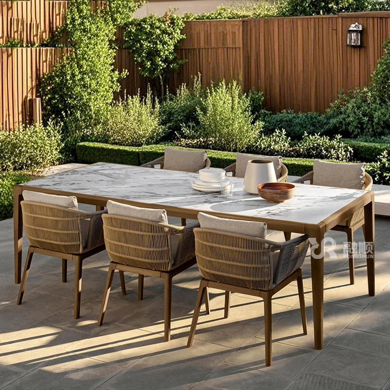 DUTRIEUX Outdoor Mobile Garden Furniture Sets For Patio And Lounge