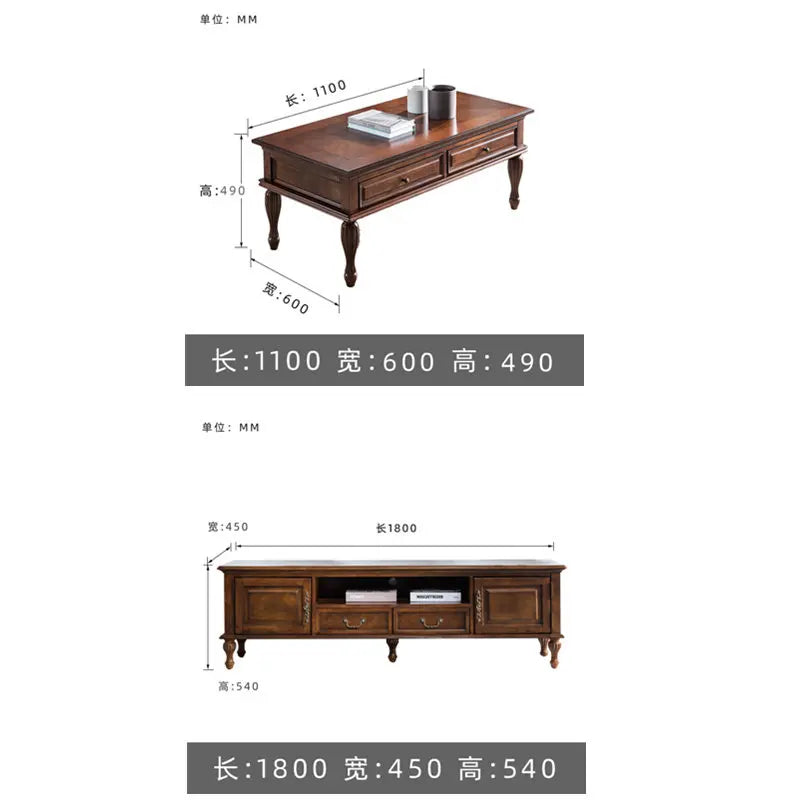 Antique Luxury Coffee Table Bedroom Modern Nordic Unique Coffee Table Computer Aesthetic Italian Tische Chinese Style Furniture