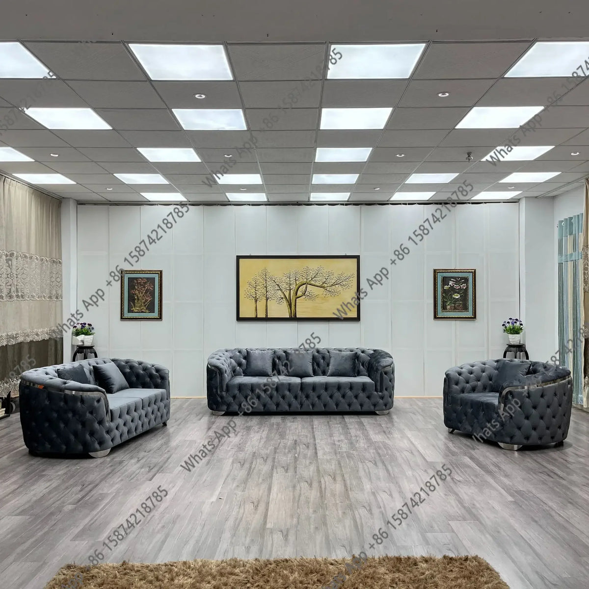 Modern Velvet Sofa for Elegant Contemporary Living Rooms