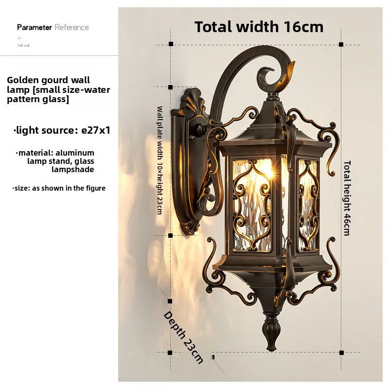 Outdoor Wall Lamps Waterproof Courtyard Led Lamps Garden Villa Entrance-Side Lights Ultra-Bright Outdoor Balcony Exterior Lights