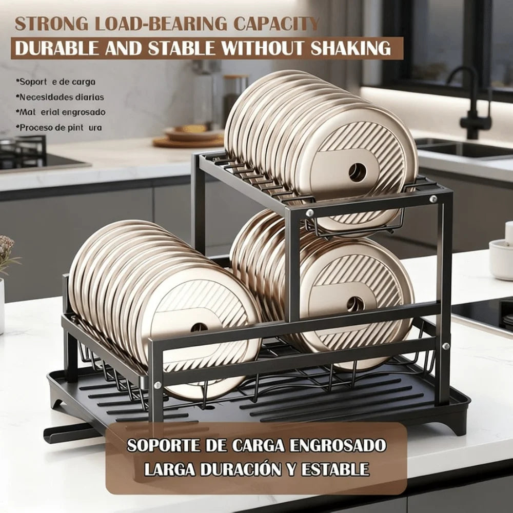 Stainless Steel Dish Drying Rack For Kitchen Countertop