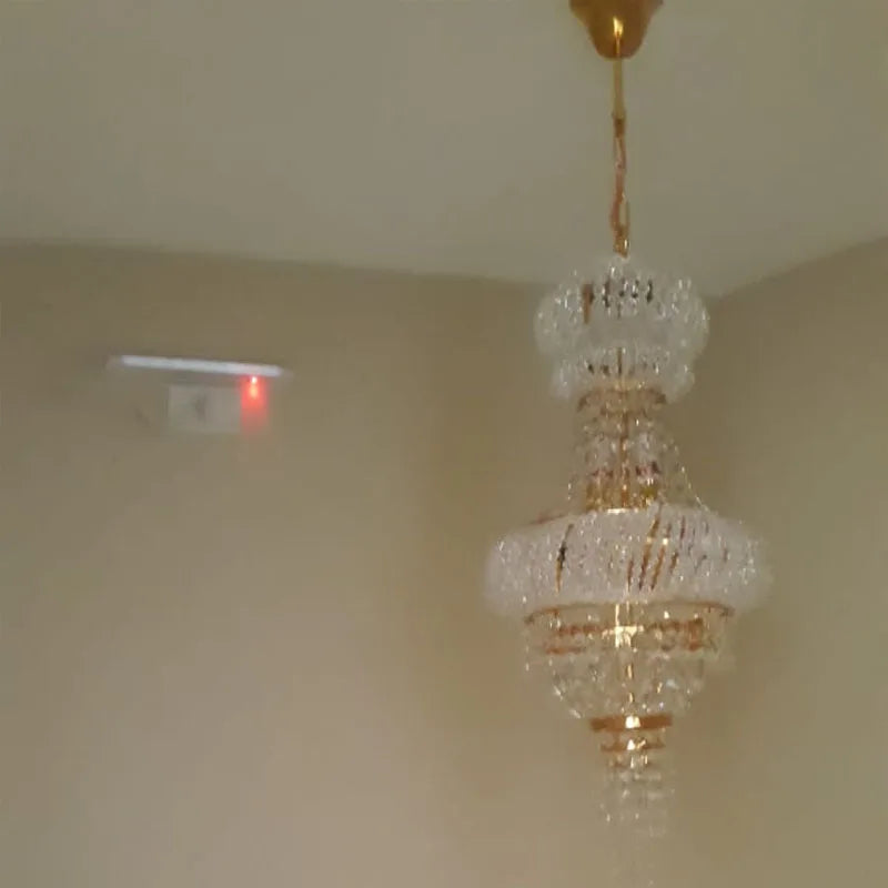 iDer Modern Lights Crystal Dome Chandeliers For Living Rooms