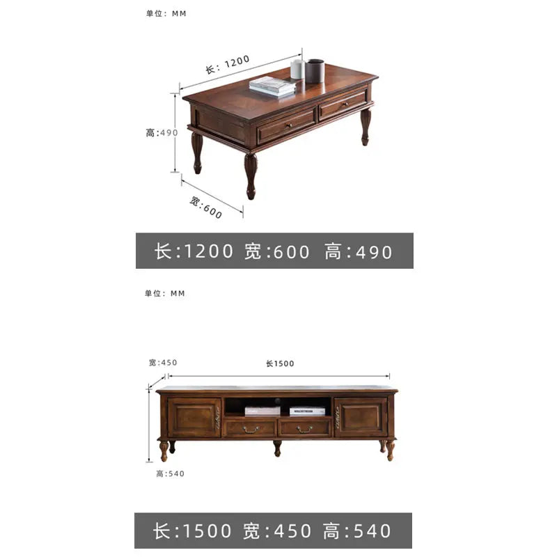 Antique Luxury Coffee Table Bedroom Modern Nordic Unique Coffee Table Computer Aesthetic Italian Tische Chinese Style Furniture
