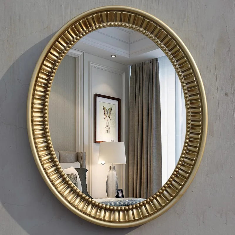 Oval Bathroom Mirror Wall Mount Vanity, Anti Fog, Modern Decor