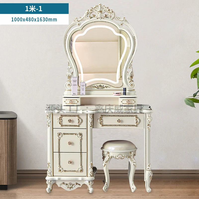 QWC Modern Vanity Table Dresser For Bedroom Storage