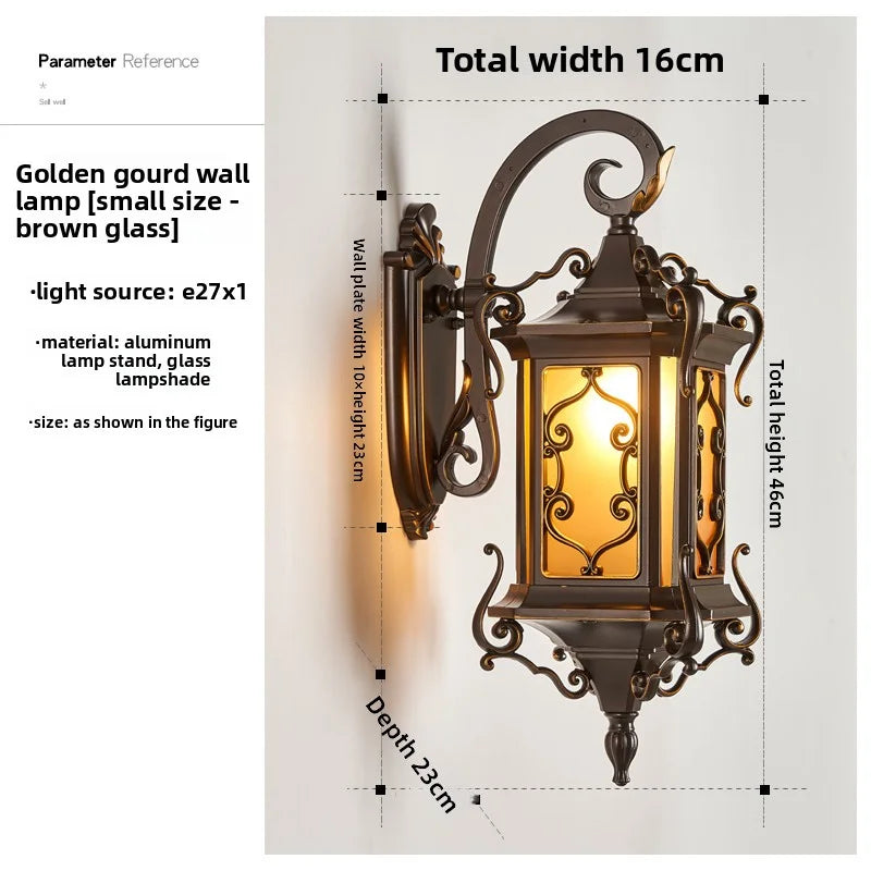 Outdoor Wall Lamps Waterproof Courtyard Led Lamps Garden Villa Entrance-Side Lights Ultra-Bright Outdoor Balcony Exterior Lights