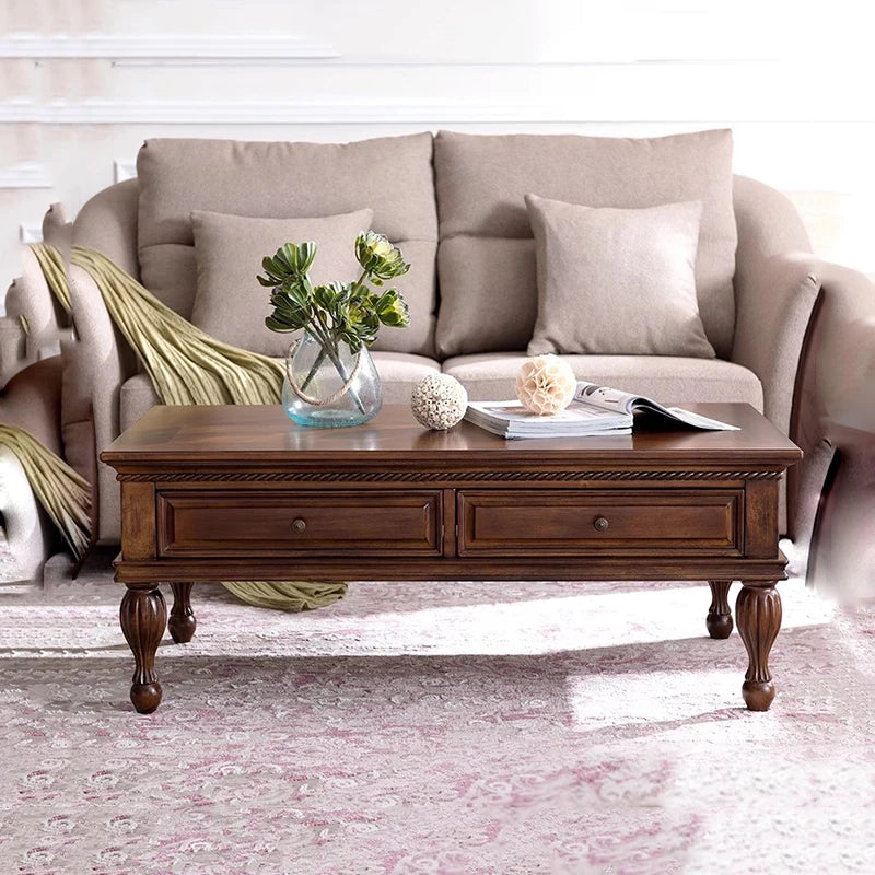 Antique Luxury Coffee Table Bedroom Modern Nordic Unique Coffee Table Computer Aesthetic Italian Tische Chinese Style Furniture