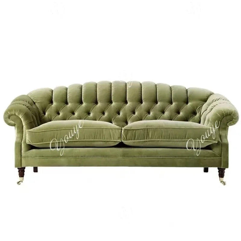 DUTRIEUX Modern Velvet Sleeper Sofa Couch for Living Room