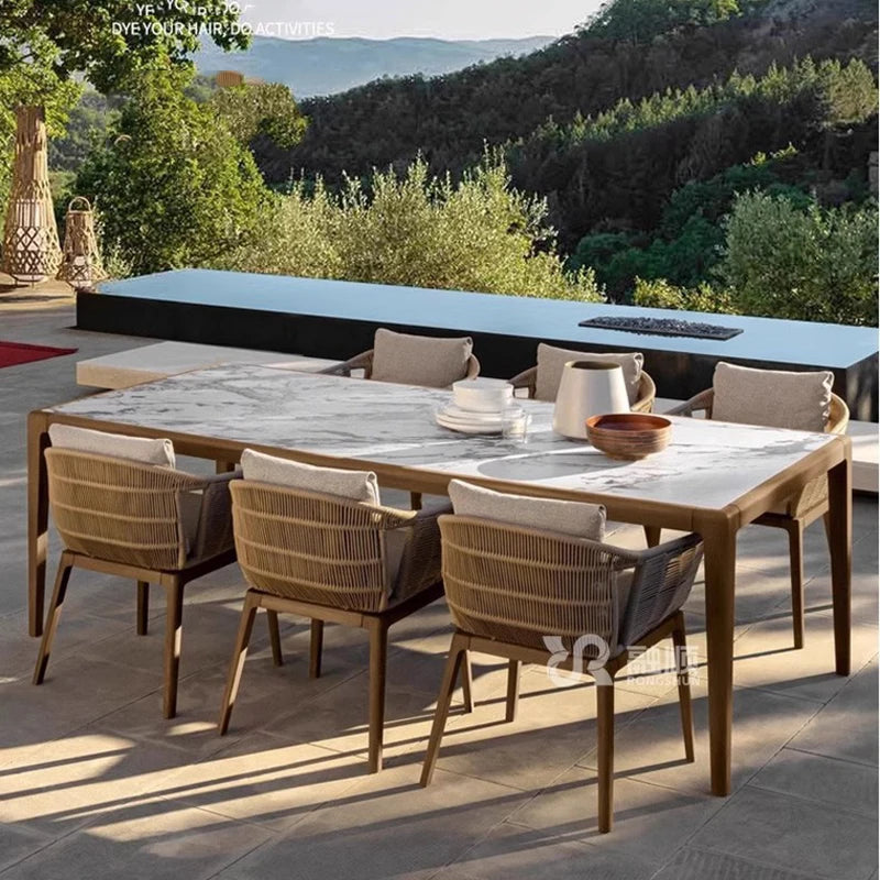 DUTRIEUX Outdoor Mobile Garden Furniture Sets For Patio And Lounge