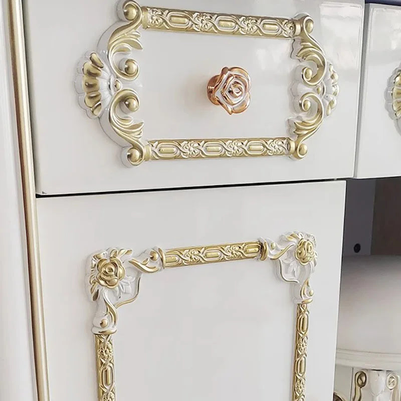 QWC Modern Vanity Table Dresser For Bedroom Storage