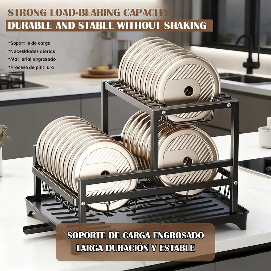 Stainless Steel Dish Drying Rack For Kitchen Countertop