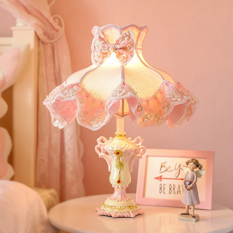 Gwenttin Modern Table Lamp For Bedroom Iron Finish Decor