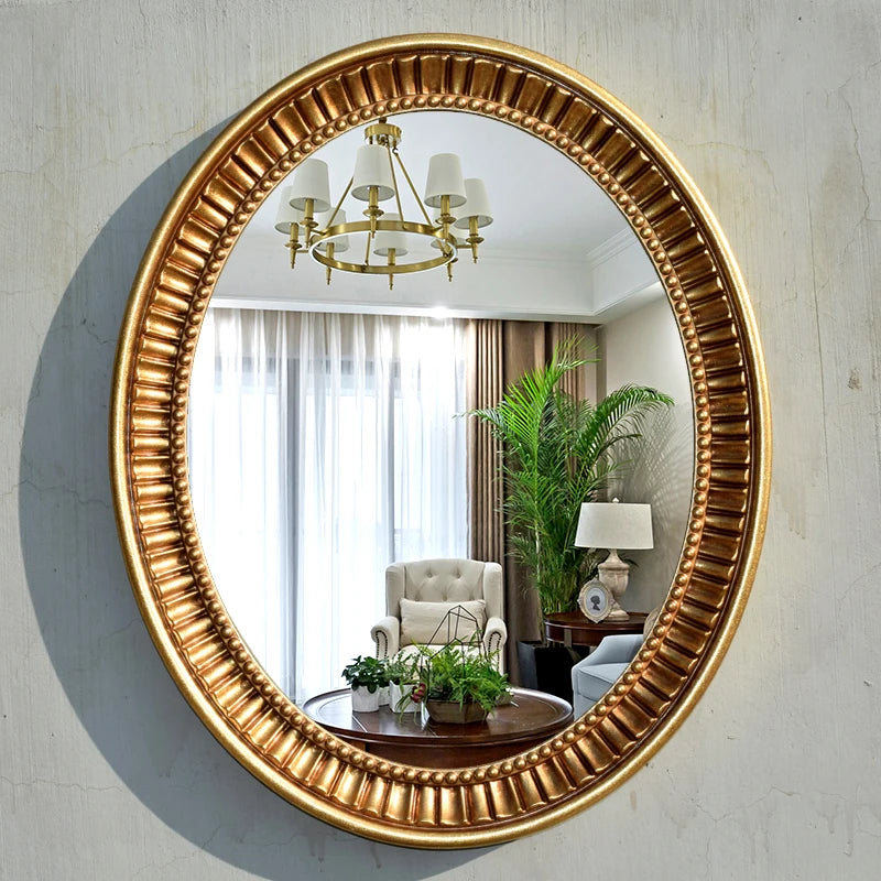 Oval Bathroom Mirror Wall Mount Vanity, Anti Fog, Modern Decor