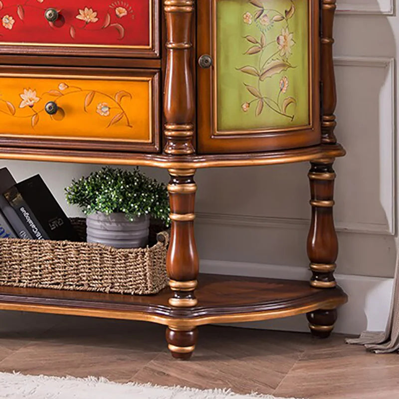 XMSJ Modern Console Table With Stylish Entryway Storage Furniture