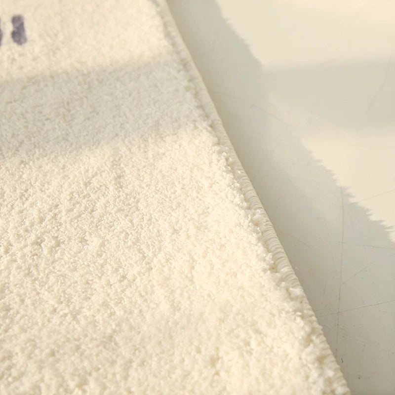 Retro Style Plush Rug For Living Room And Bedroom Decor
