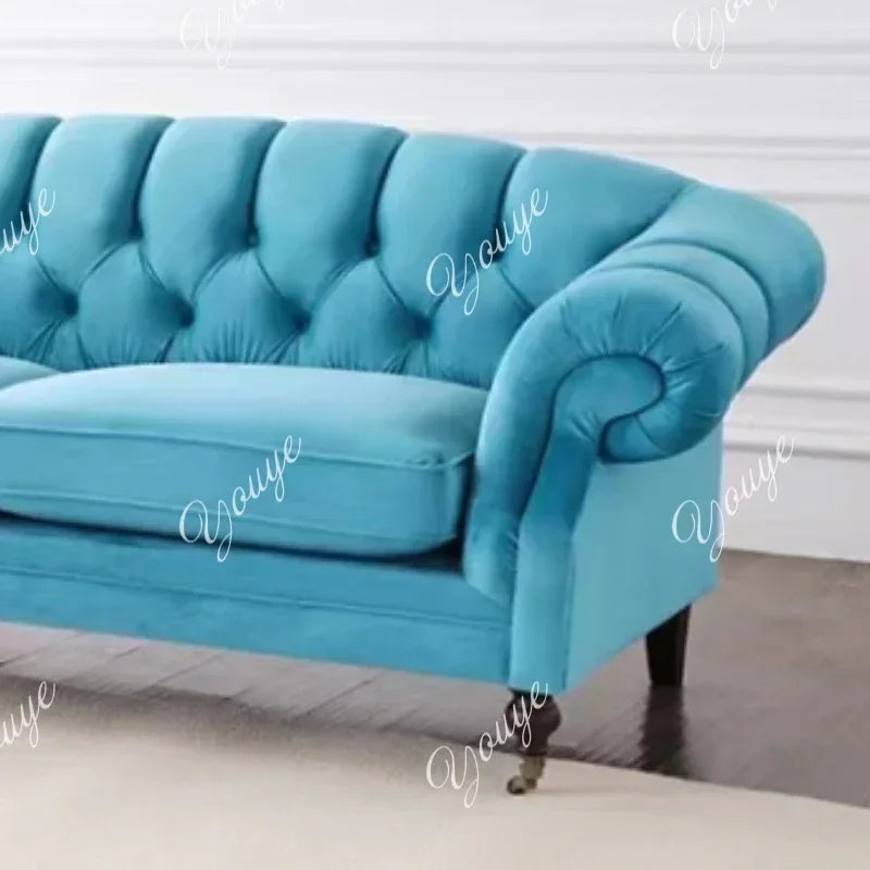 DUTRIEUX Modern Velvet Sleeper Sofa Couch for Living Room