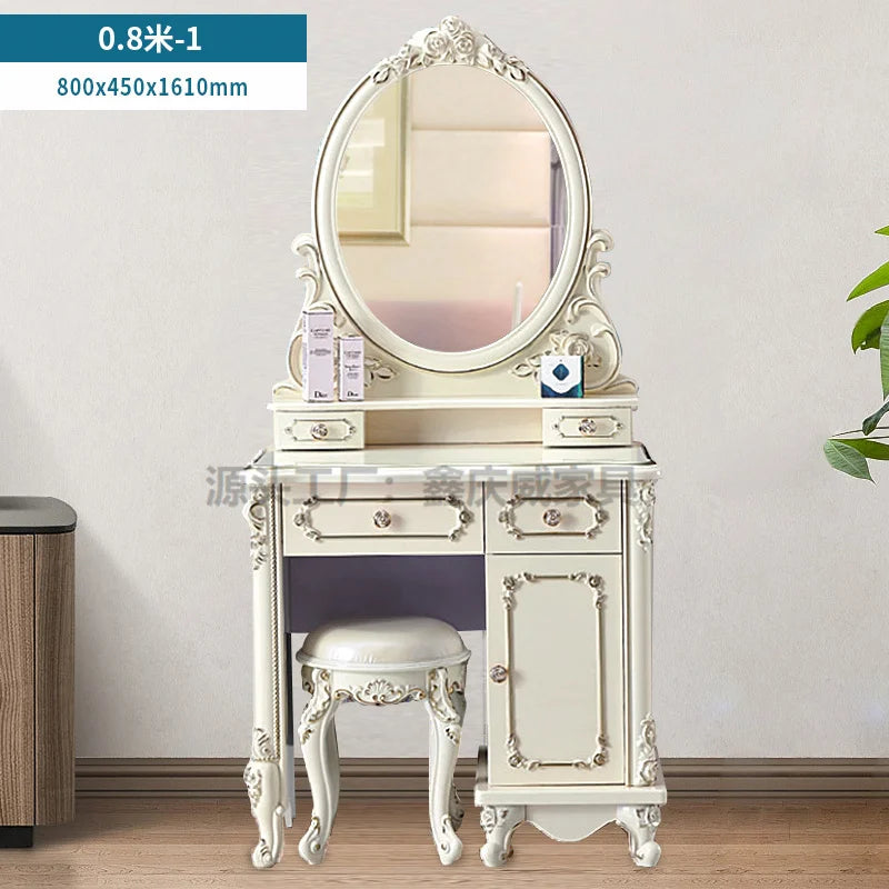 QWC Modern Vanity Table Dresser For Bedroom Storage