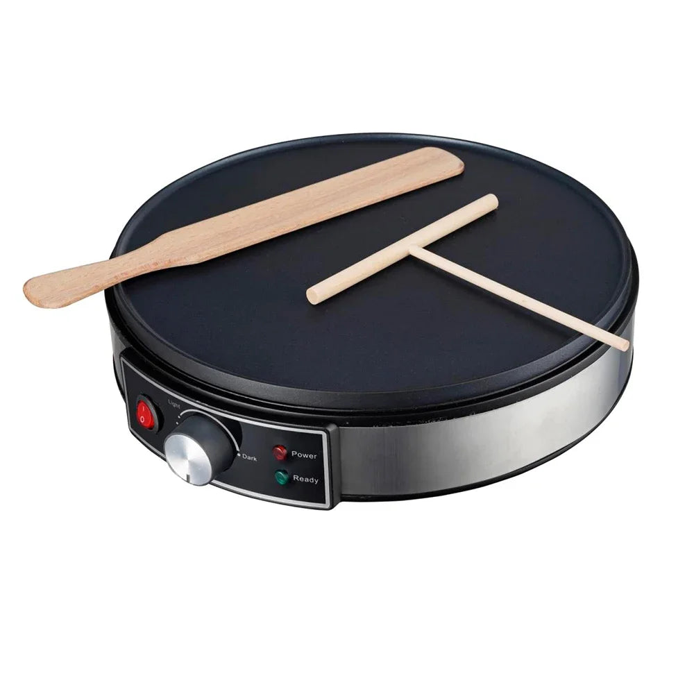 Electric Crepe Maker Machine Pancake Machine Batter Crepes Maker Kitchen Cooking  Tortilla Blintzes Pancakes Bacon Eggs