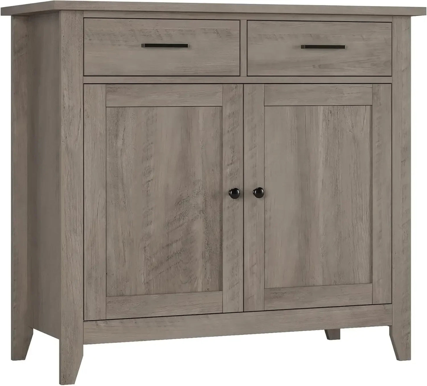 Modern Farmhouse Kitchen Storage Cabinet With Coffee Bar