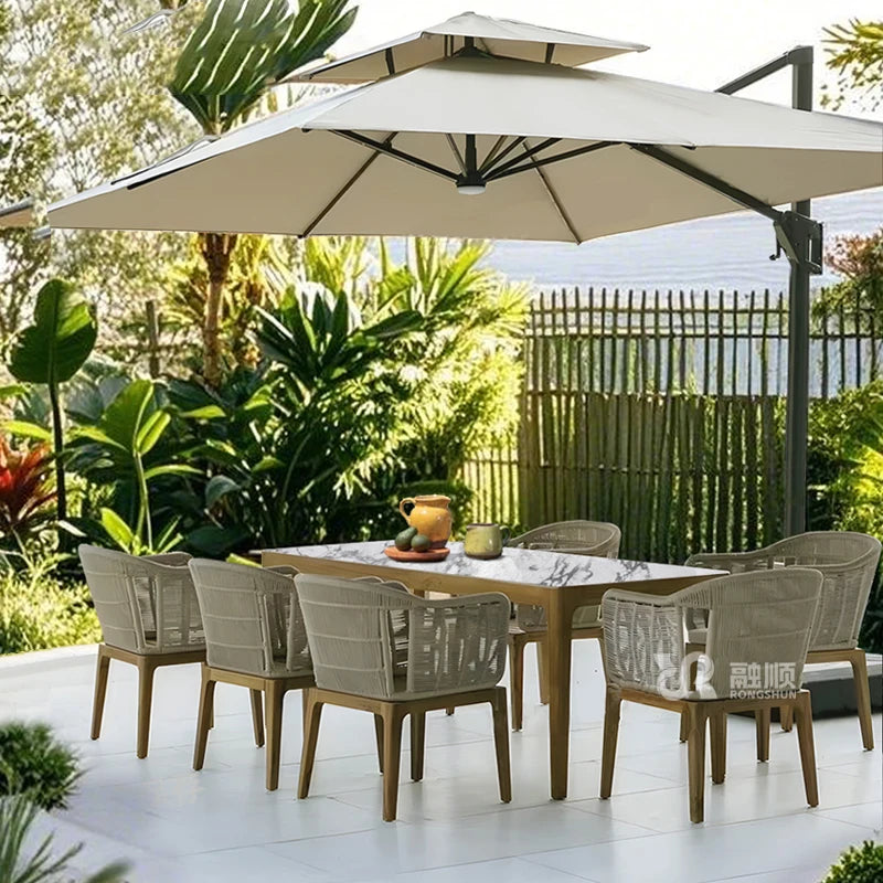 DUTRIEUX Outdoor Mobile Garden Furniture Sets For Patio And Lounge