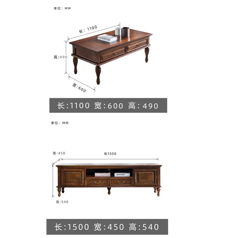 Antique Luxury Coffee Table Bedroom Modern Nordic Unique Coffee Table Computer Aesthetic Italian Tische Chinese Style Furniture