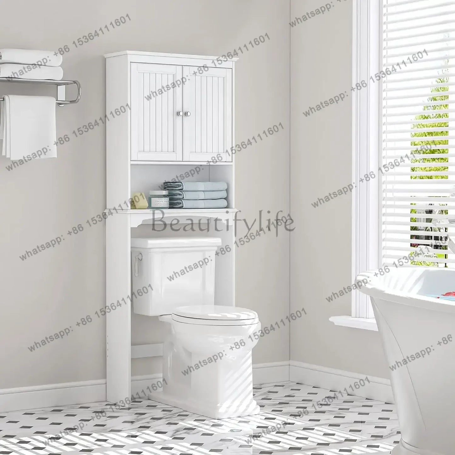 Over The Toilet Storage Cabinet, Bathroom Shelf Over Toilet, Bathroom Storage Cabinet Organizer
