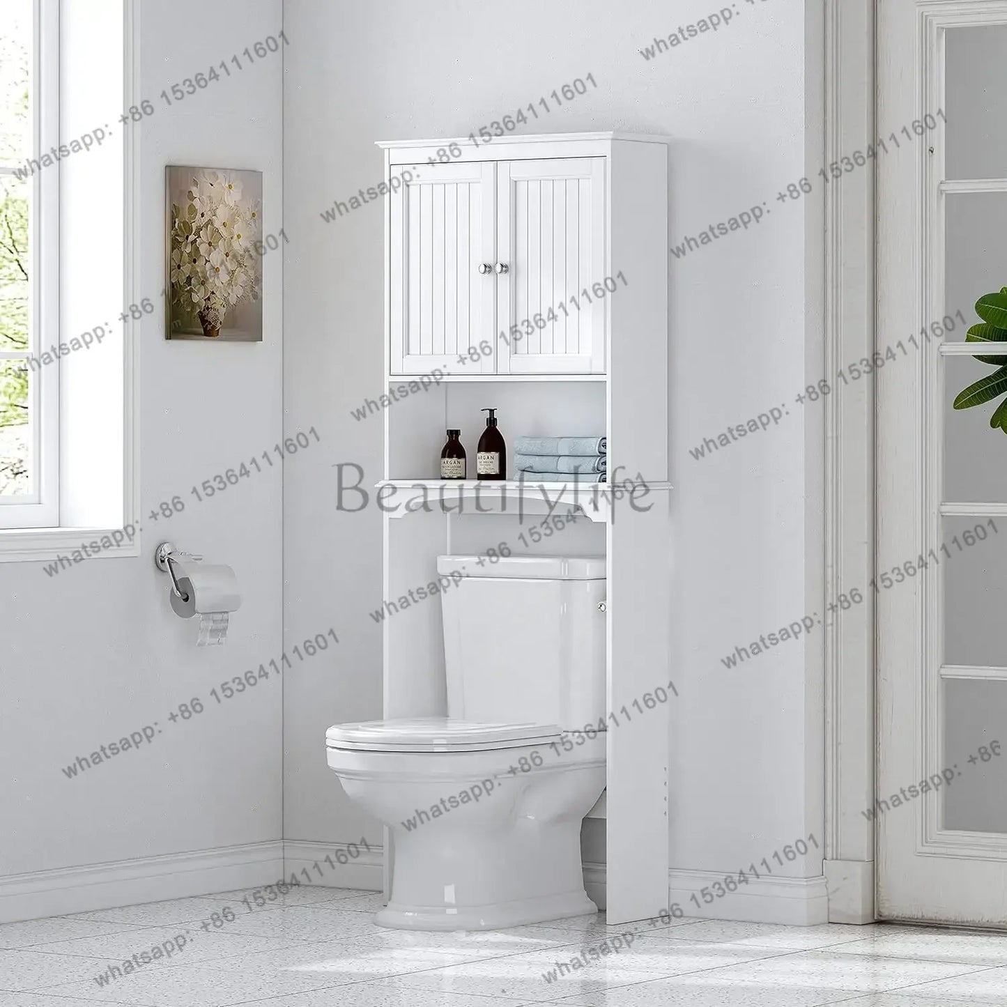 Over The Toilet Storage Cabinet, Bathroom Shelf Over Toilet, Bathroom Storage Cabinet Organizer