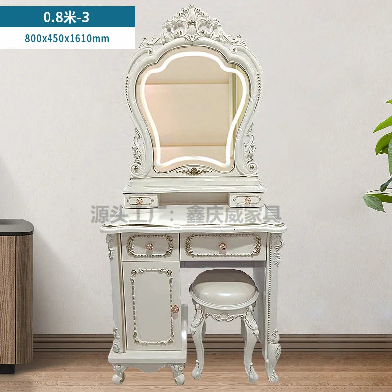 QWC Modern Vanity Table Dresser For Bedroom Storage