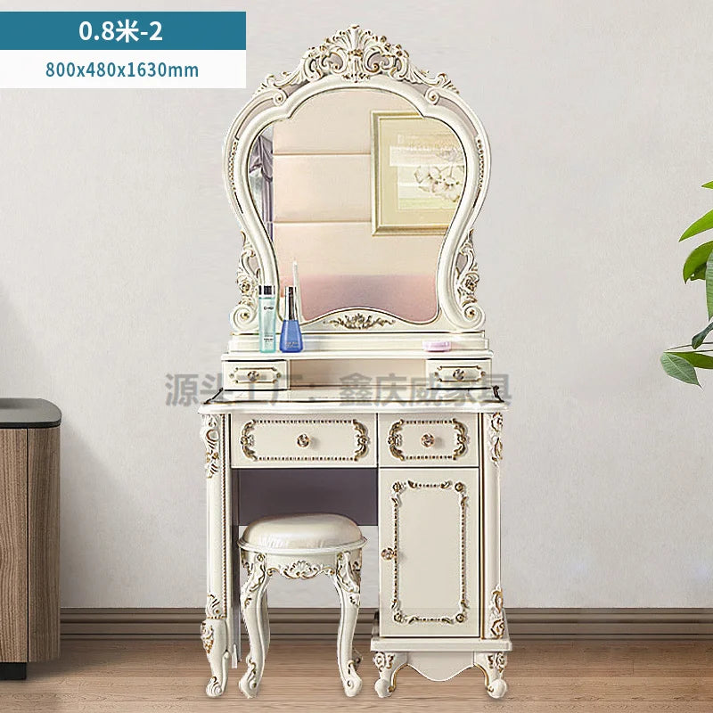 QWC Modern Vanity Table Dresser For Bedroom Storage