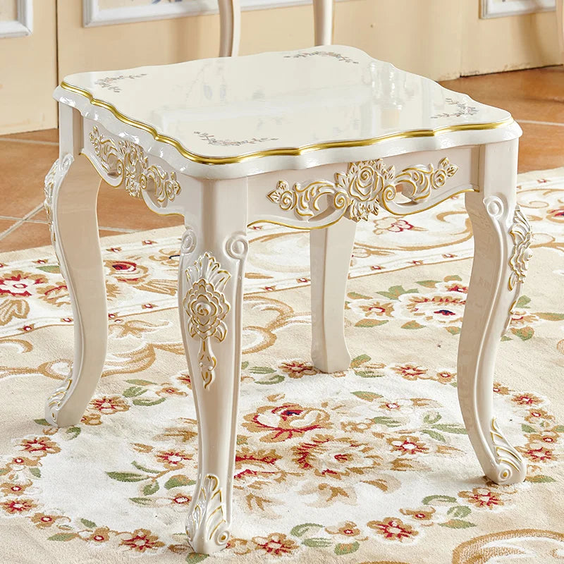 DUTRIEUX European Solid Wood Dining Chair Princess Lazy Throne
