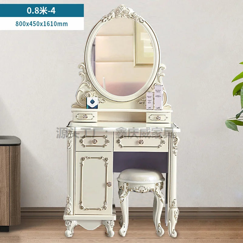 QWC Modern Vanity Table Dresser For Bedroom Storage