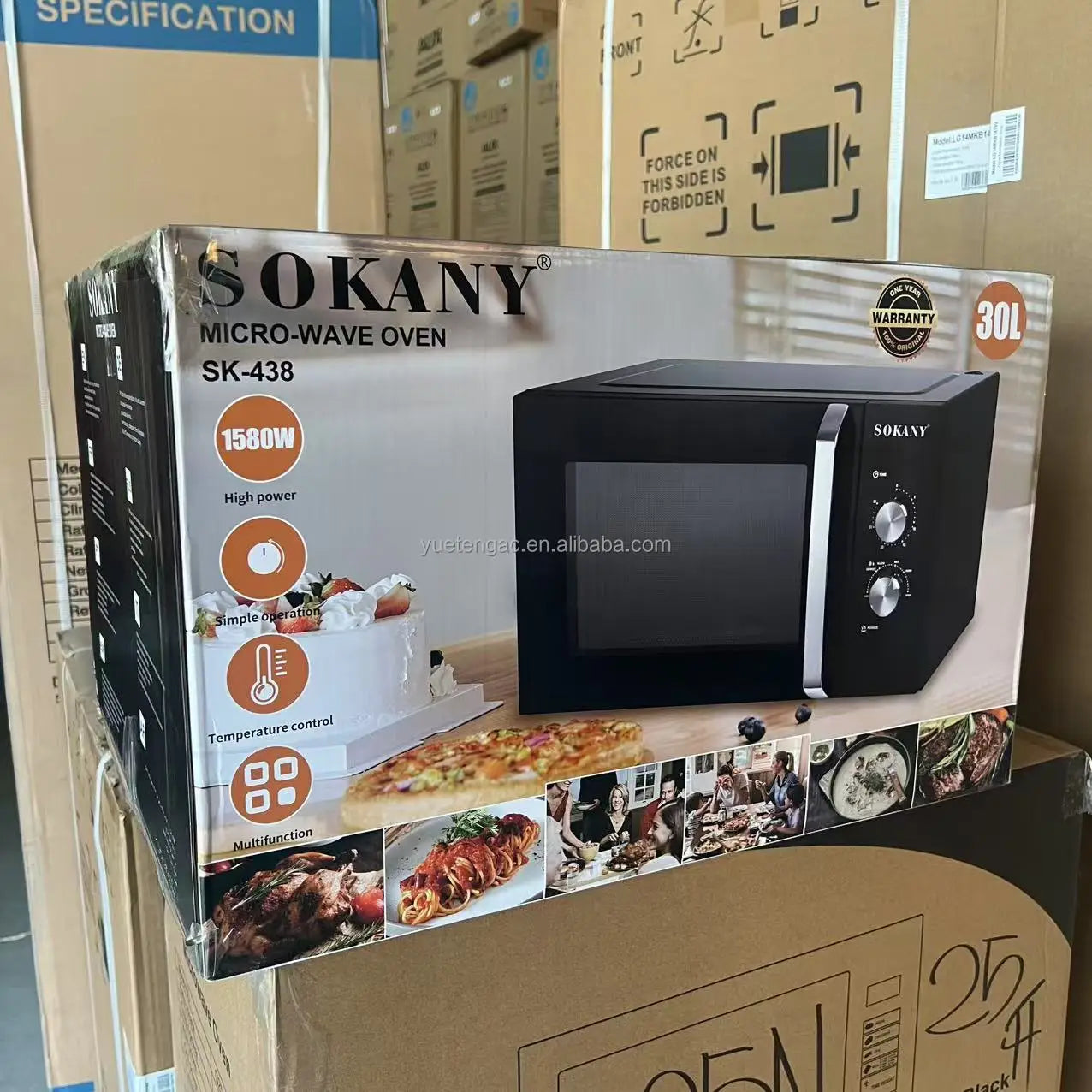 Ofenlai Countertop Microwave Oven 1580W 220V EU Standard
