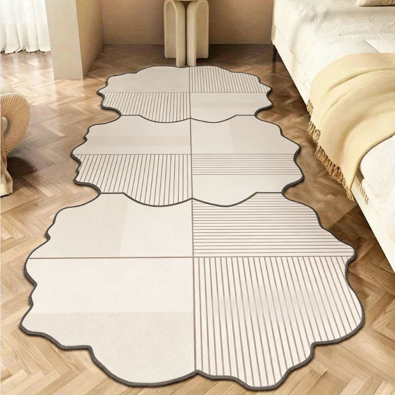 Light Luxury Floral Rug For Living Room And Bedroom Decor