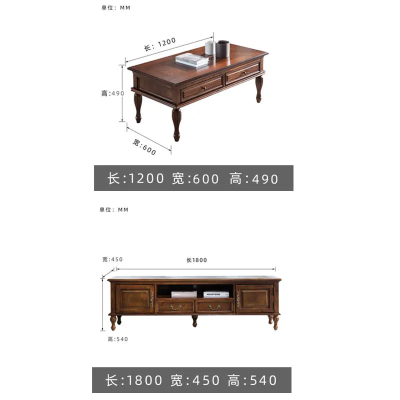 Antique Luxury Coffee Table Bedroom Modern Nordic Unique Coffee Table Computer Aesthetic Italian Tische Chinese Style Furniture