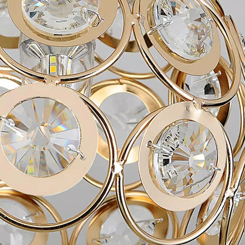 ONLYLIGHT LED Crystal Aisle Lamp Nordic Style Ceiling Light