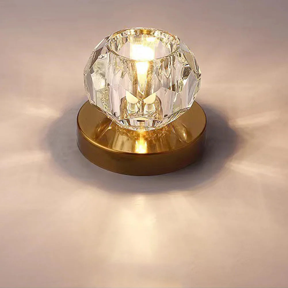 Modern LED Crystal Ceiling Lights Living Room Hallway Lighting Home Deocoration Ceiling Lamp Glass Minimalist Light Fixture