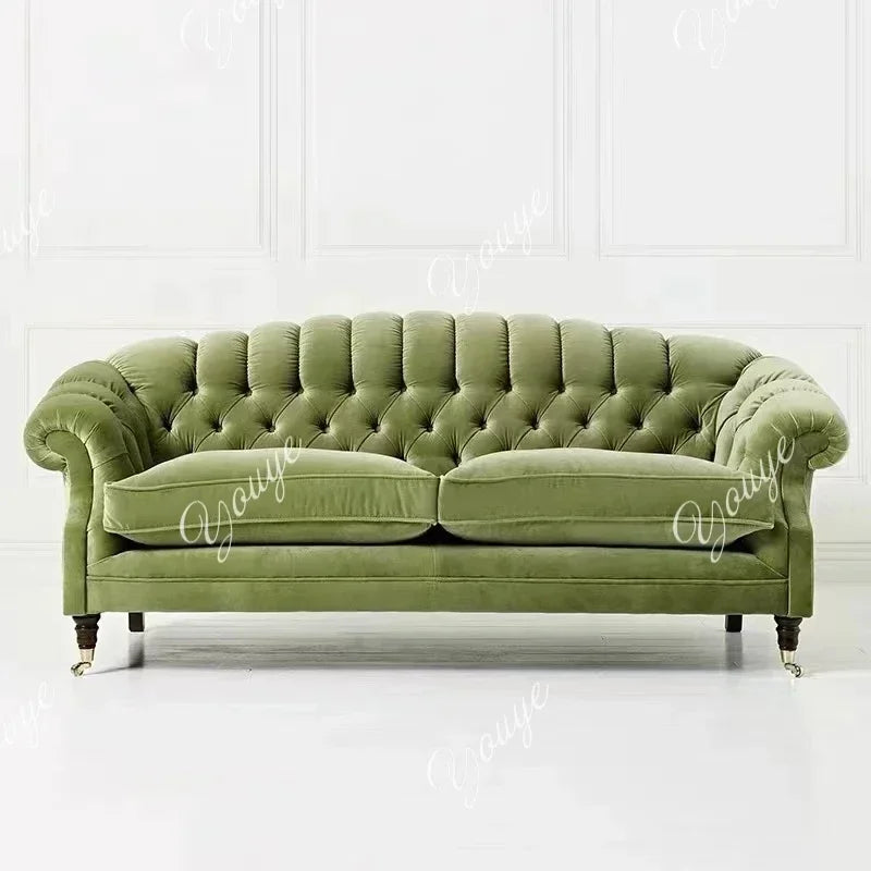 DUTRIEUX Modern Velvet Sleeper Sofa Couch for Living Room