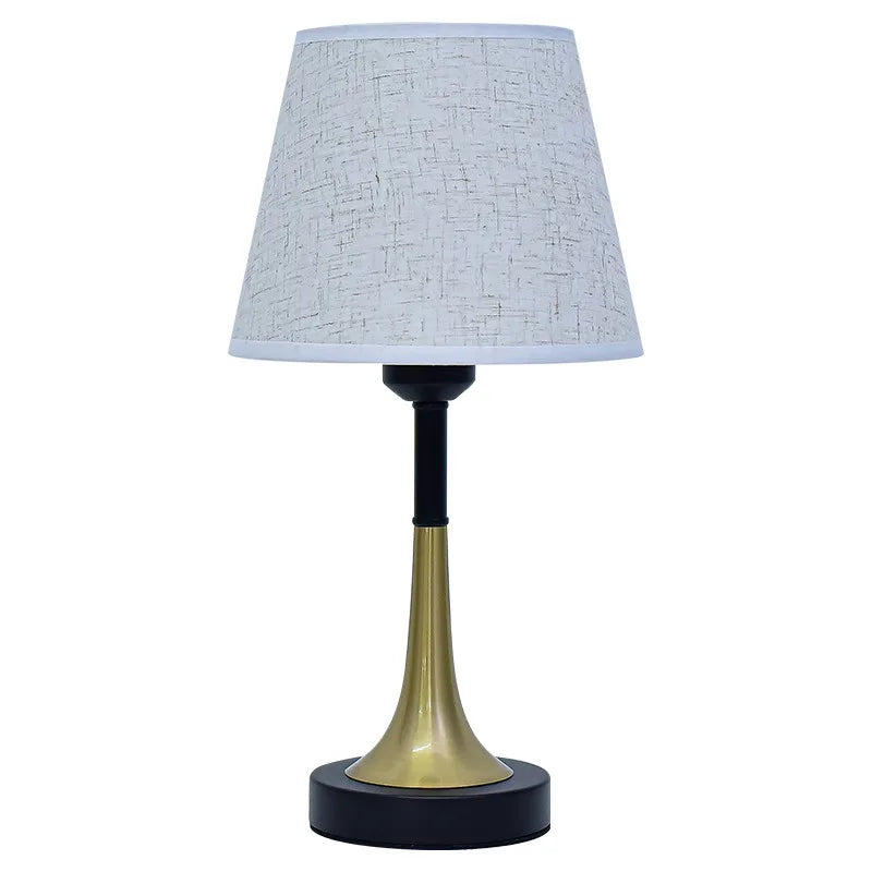 European Retro Desk Lamp Nordic Style With Remote Control Bedside Night Light