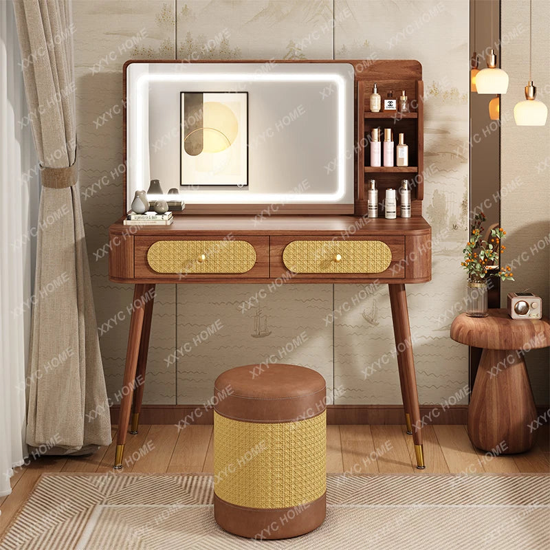 XMSJ Modern Wooden Vanity Table With Elegant Design