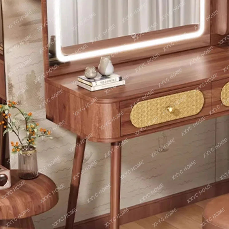 XMSJ Modern Wooden Vanity Table With Elegant Design
