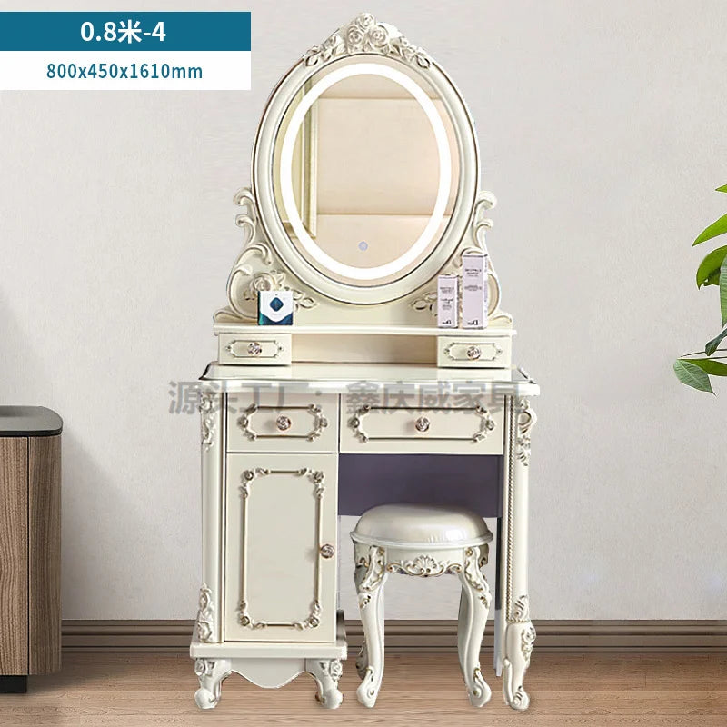 QWC Modern Vanity Table Dresser For Bedroom Storage