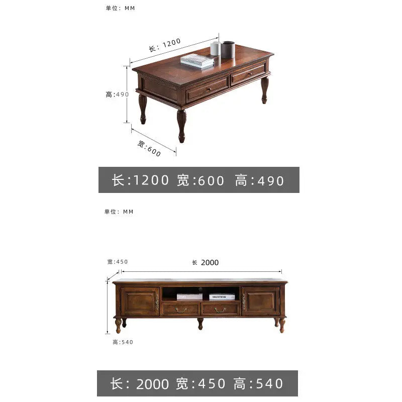 Antique Luxury Coffee Table Bedroom Modern Nordic Unique Coffee Table Computer Aesthetic Italian Tische Chinese Style Furniture